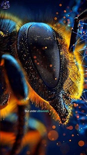 Eye Vision of Bees! 😳🐝 #facts #searchforsearch