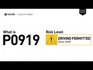 What is P0919 Engine Code [Quick Guide]