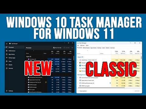 How to Get the Classic Task Manager Back in Windows 11