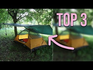 TOP 3 : Meilleure Bâche Anti-Pluie pour Tente et Hamac 2020