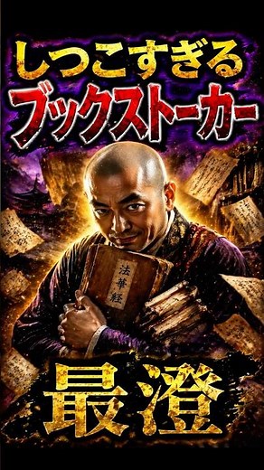 【最澄】衝撃の裏の顔 実は〇〇だった... #歴史 #偉人 #最澄