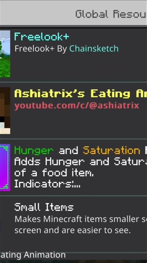 my all texture packs that I use