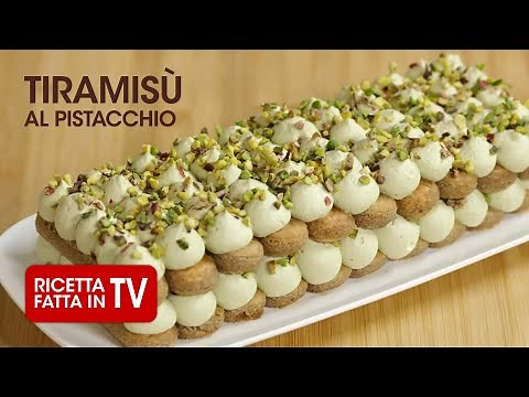 TIRAMISU WITH PISTACHIOS Easy Recipe - by Benedetta Rossi