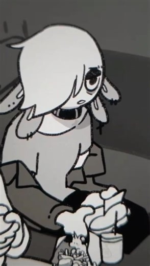 when you take out your lil brother for a burg but he suddenly goes //srs #oc #fypシ #animation #fyp