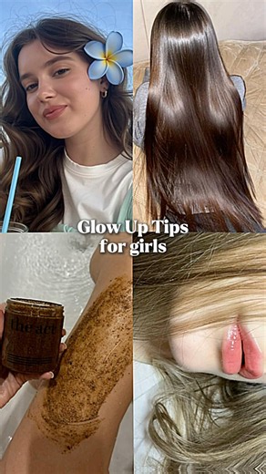 Glow Up Tips for girls 💗🍯 #cloudyaesthetic #aesthetic #glowup #korean #skincare