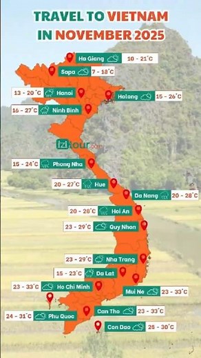 Vietnam in November 🌤️ | Best Time to Visit Vietnam?