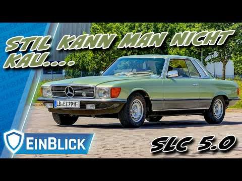 LEICHTBAU oder LUXUS? Hier geht BEIDES! Mercedes 450 SLC 5.0 (C107) 1979 -Einer der besten Mercedes?