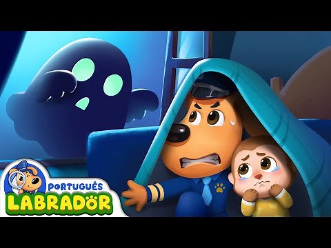 Detetive Labrador 🔍 - O Fantasma da Meia Noite | Desenho Animado | Desenho Infantil | BabyBus