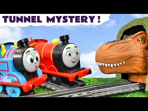 Tunnel Mystery story with Thomas and his Friends - Videos For Kids