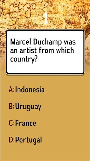 Which country did Marcel Duchamp come from?