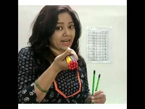 Concept of tens and ones for kids