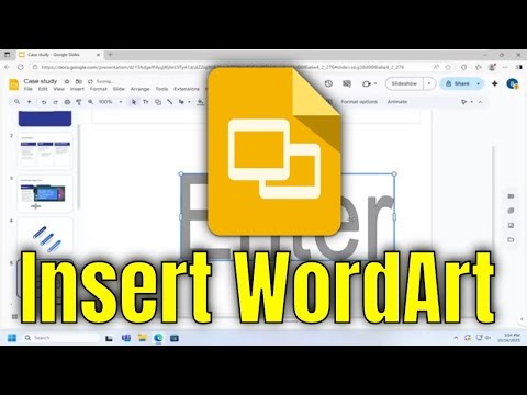 How To Insert WordArt on Google Slide Presentation [Guide]