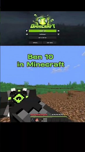 The omnitrix in Minecraft #minecraftmod