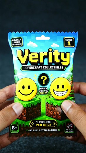 Verity (Matrix Verity) My Sprunki OC DIY Papercraft Candy Blindbag #diy