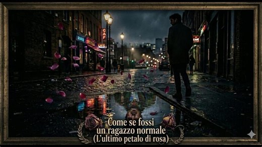 Come se fossi un ragazzo normale (L ultimo petalo di rosa) | Alessandro Villa☑️