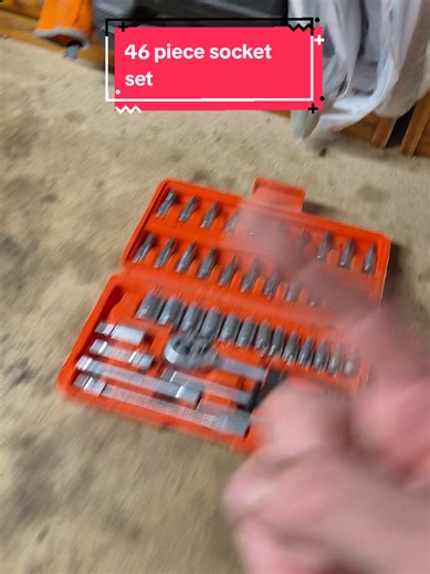 Affordable 46 Piece Socket Set for DIY Enthusiasts