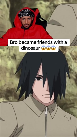 Sasuke's Unexpected Friendship with Dinosaurs