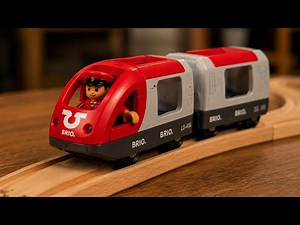 BRIO Train Set Play 🚂 Building & Playing with Wooden Train Track