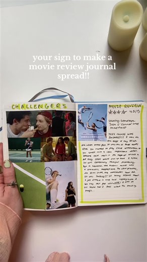 Inspiring Movie Review Spread Ideas for Your Journal