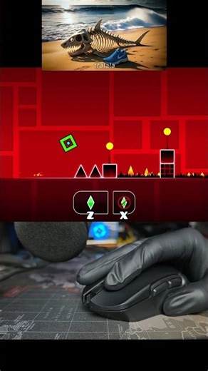 Tralalero 💀🔥 Jump Fail! | Geometry Dash Moment 😪