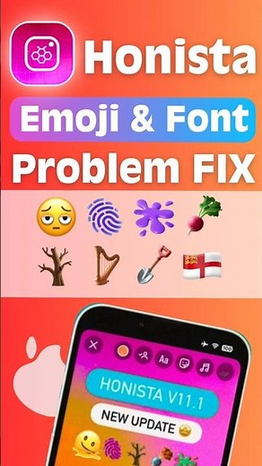 Honista iOS Emoji Not Working Fix ✅ | Honista Message iOS Emoji Kaise Lagaye | Honista iPhone Emoji