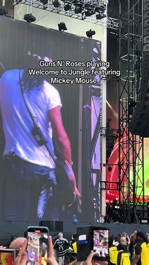 Guns N' Roses Live: Welcome to the Jungle with Mickey Mouse