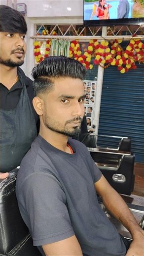 “Sharp & Stylish Spike Haircut ✂️🔥Fresh spikes ke sath pura look hi change! Clean finish, perfect