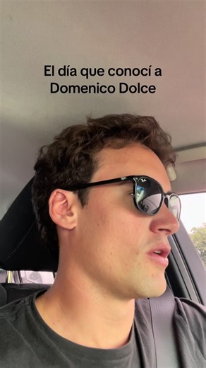 El día que conocí a Domenico Dolce en el desfile