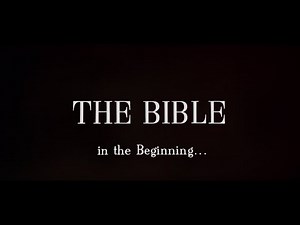 The Bible In the Beginning... (1966) - Opening Scene
