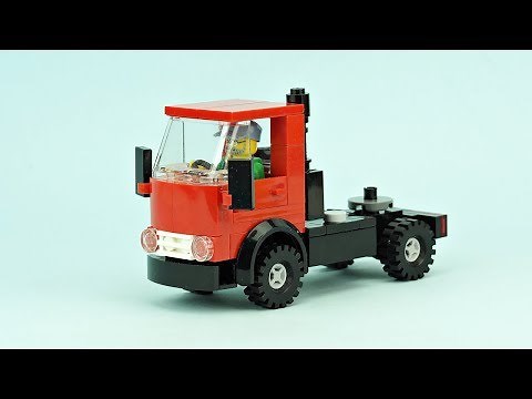 LEGO Semi Truck MAZ-504 MOC Building Instructions
