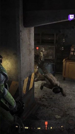 Nick throwing hands #fallout #fo4 #shorts