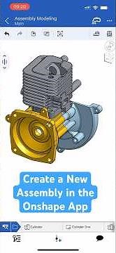 Onshape - Creating an Assembly on the Mobile App