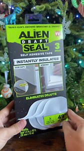 Keep your house warm and your bill down with this alien draft seal tape this winter! #aliendraftsealtape #WeatherStripping #weatherproof #winterizehome | Jen's Daily Deals
