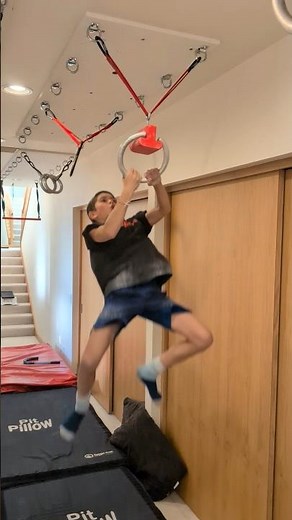 Super Precise Mini C-Ring to T-Ledge #ninja #shorts