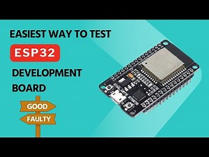 ESP32 Quick Test: Control Built-in LED & Confirm WiFi Connection!