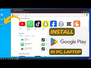 How to Install Google Play Store on PC or Laptop | Install PlayStore 2024 | Geek Help