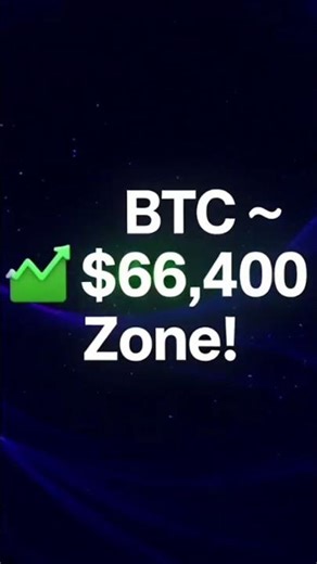 BTC Live Update – Price Around $66.4K 🚀