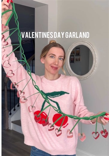 Cherry Garland DIY Ideas for Valentine's Day