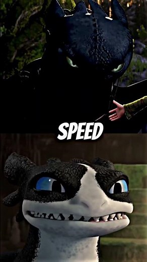 Toothless vs Thunder #howtotrainyourdragon #toothless #dragonstheninerealms