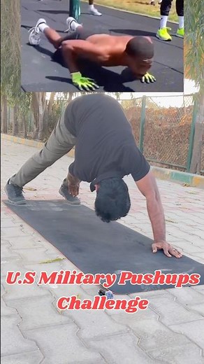 U.S Military Pushups Challenge 💪| Test Your Strength & Discipline @Harifitnessdiaries #viral #vlog