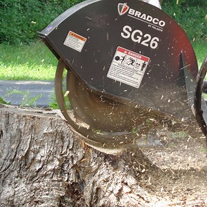 Skid Steer Stump Grinder | Bradco