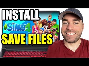 How To Download & Install Sims 4 Save Files - 2024