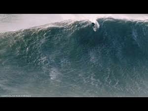 Monster Wave: Alex Botelho @ Nazaré, Portugal - 2018-01-06 - Biggest Paddle Ever [Surf, Big Waves]