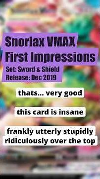 SNORLAX VMAX First Impressions