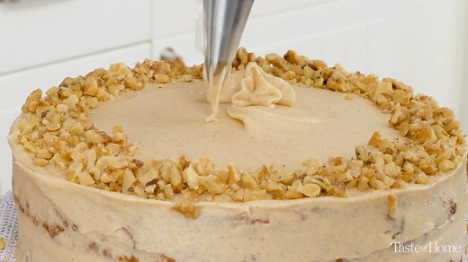 12K views · 121 reactions | This rustic Apple Spice Cake with Brown Sugar Frosting is one of our favorite recipes to make when autumn rolls around. In fact, it’s so delicious, it inspired our friends over at Bustle to develop a recipe for hand-held, air-fried apple pies with a brown sugar glaze. Head over to their page to learn how to make ‘em and tag us both in your finished products! Get the recipe here: https://trib.al/z2CC6yz | Taste of Home | Facebook