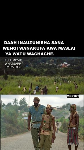 Ni moja kati ya movie iliyobeba historia ya kweli ya vita iliyotokea katika nchi ya nigeria Vita ambavyo vilisababisha umwagaji wa damu mkubwa sana katika nchi hiyo. Fuatilia hii movie ujionee balaa. Kuipata kwa njia ya mtandao wasiliana nasi kwa Whatsapp 0716276336 Bei ya movie hii ni tsh.1000/= | Sinema Tz