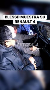 Blessd le muestra su carro reliquia a Westcol 🚘 #westcol #westcolclips #blessd #carro #renault #renault4 | Westcol J