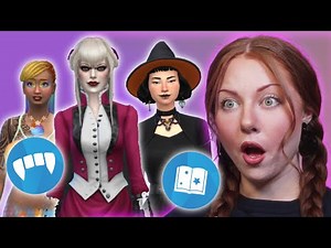 Let's Make Every OCCULT Type in the Sims 4 CAS! (No CC!)