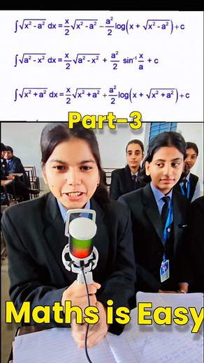 Parul sharma on Instagram: "Integration Formulas Trick -3 | How to memories Integration Formulas | Class 12 Maths . . . #integration #class12maths #maths [Differentiation, Integration, calculus, Math, CBSE board exam 2026 Learning, class 12 maths chapter 7 , Indefinite integration]"