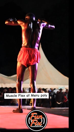 Muscle Flex At Meru Poly #funfixentertainment #merunationalpolytechnic #culturalfest